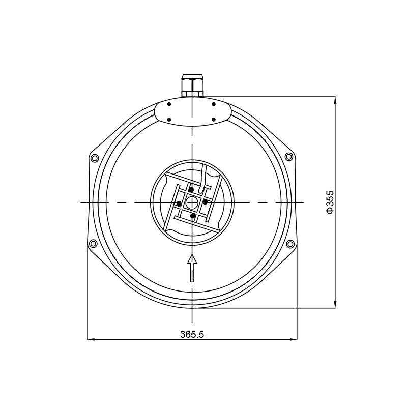 SZXF-PF-200W  Centrifugal Fan