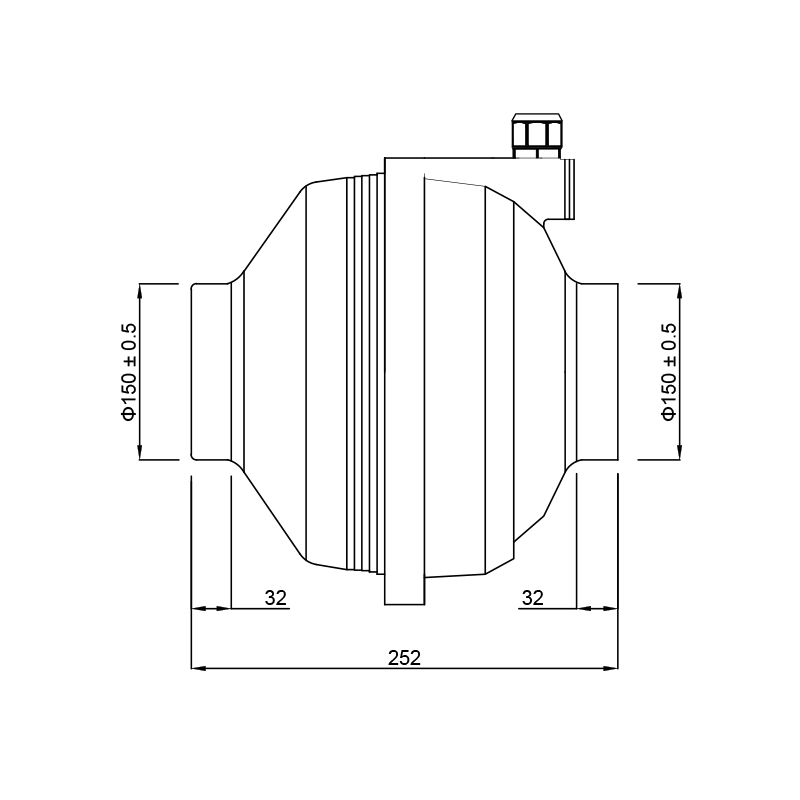 SZXF-150B Centrifugal Fan