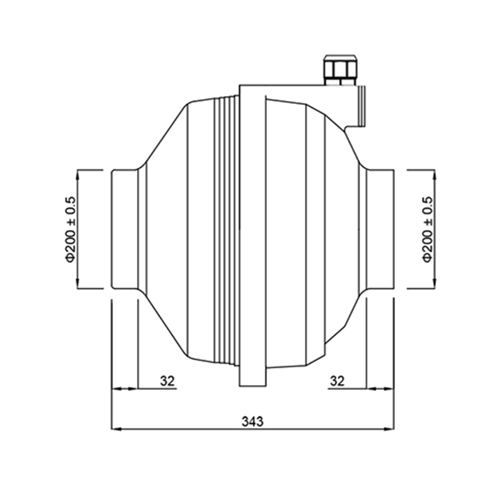 SZXF-PF-100B Centrifugal Fan